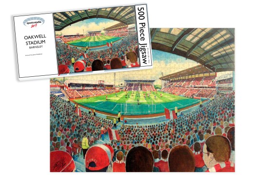 Oakwell Stadium Fine Art Jigsaw Puzzle - Barnsley FC Oakwell Stadium Fine Art Jigsaw Puzzle - Barnsley FC